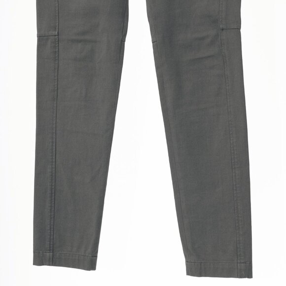 Brunello Cucinelli AW/14 Grey Cotton-Twill Leggings - Picture 5 of 11